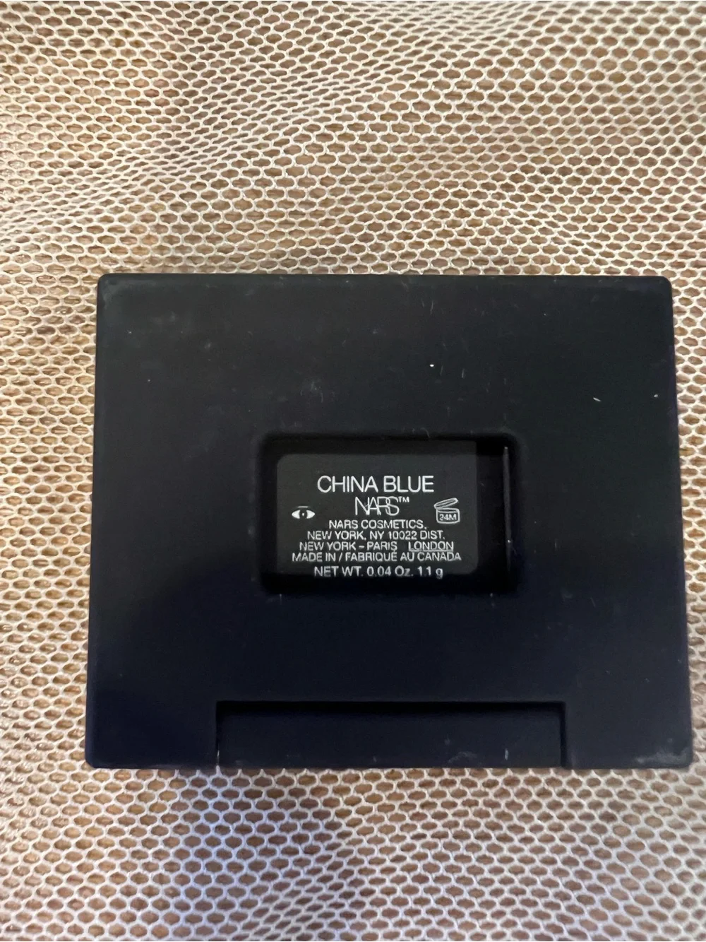 NARS China Blue 5358 Single Eyeshadow 0.04 oz Rare Discontinued